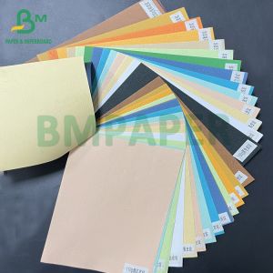 230gsm Binding Craft Leather Grain Board colorful texture paper