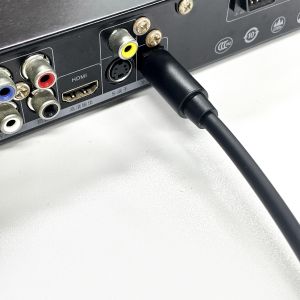 Digital Toslink Fiber Optical Splitter 1 in 2 Out Audio Adapter Cable Signal