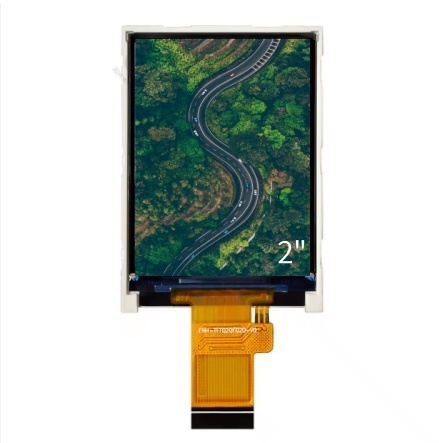 2 Inch TFT LCD Modules 240x320 Resolution IPS Displays 300nits With TTL