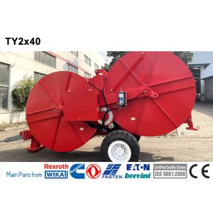 China Transmission Line Stringing Equipment Hydraulic Tensioning Stringing Conductor on sale