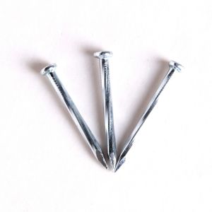 Custom Common Grooved Shank Concrete Nails High Carbon Steel Material