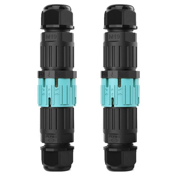 Quality 3Pin Waterproof Electrical Connectors Electrical Junction Box Connectors M19 Self Locking wholesale