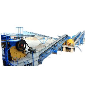 Stone Processing Silica Sand Stone Crushing Production Line for Customer