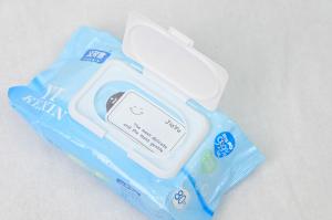 China 10 Pcs/Pack Toilet Flushable Wipes Fragrance Free High Absorbency on sale