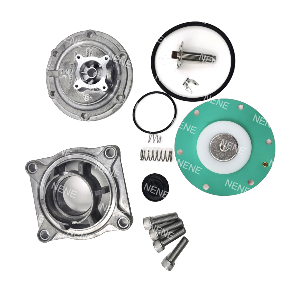 TAEHA TH-4450-M TH-50-M 2 Inch M-type Pulse Jet Valve DN50 Solenoid Valve AC220V AC110V DC24V