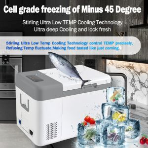 Stirling Cooling Compressor Desktop Refrigerator 25L Single-Temperature Style