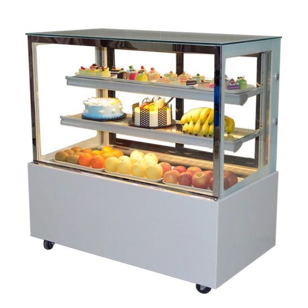 Quality R404a Refrigerated Cake Display Cabinets With Danfoss Compressor wholesale