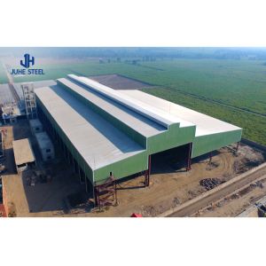 Q235/Q345B Grade Steel Metal Frame Construction for Prefabricated Workshop