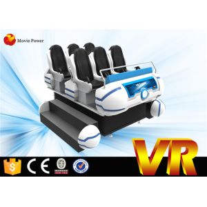 6 Rides 9D Cinema VR Family Including Shooting Games Vibration / Leg Sweep /