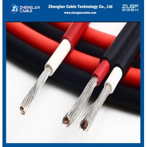 1KV AC/1.5KV DC Solar Cable 22awg TUV Certified PV1-F Flexible Tinned Copper For