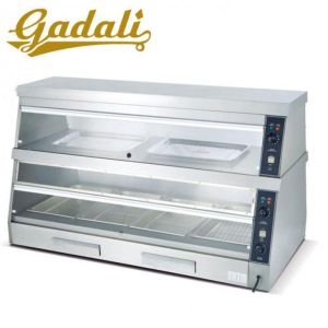 China 150x75x86cm Restaurant Food Warmer Case infrared rays on sale