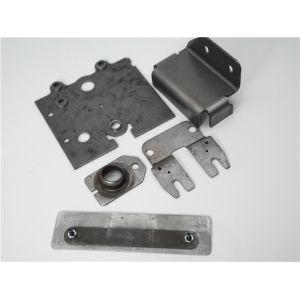 China Thick 2mm CRS Cover Plate Metal Stamping Parts For Automobile Braking System on sale