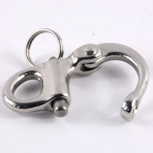 0.060kg Package Gross Weight Stainless Steel 52mm Fixed Snap Shackle with Swivel