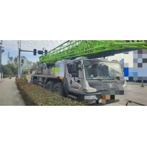 Five Arms Green Used Boom Truck Crane Professional With High Efficiency