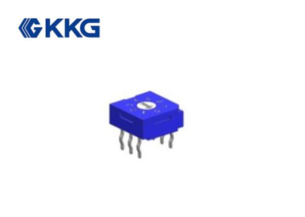 Quality 4 Position Coded Rotary Switch Octal Code Right Angle Mount Extended Actuators wholesale