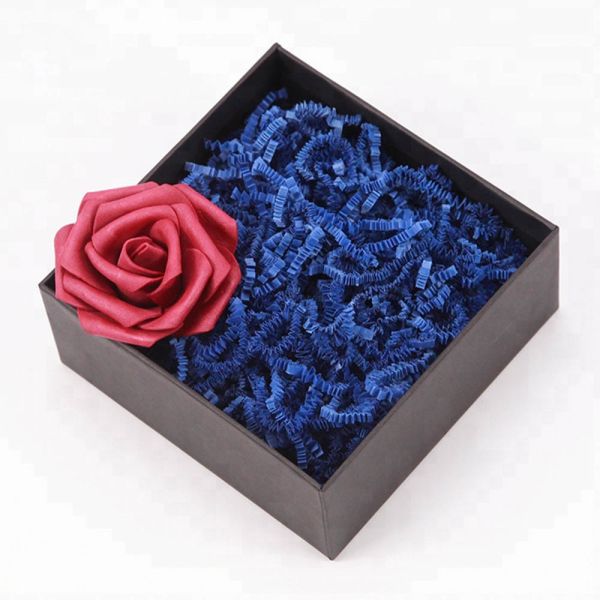 Quality Dark Blue Offset Printing Color Shredded Paper Party Decoration wholesale
