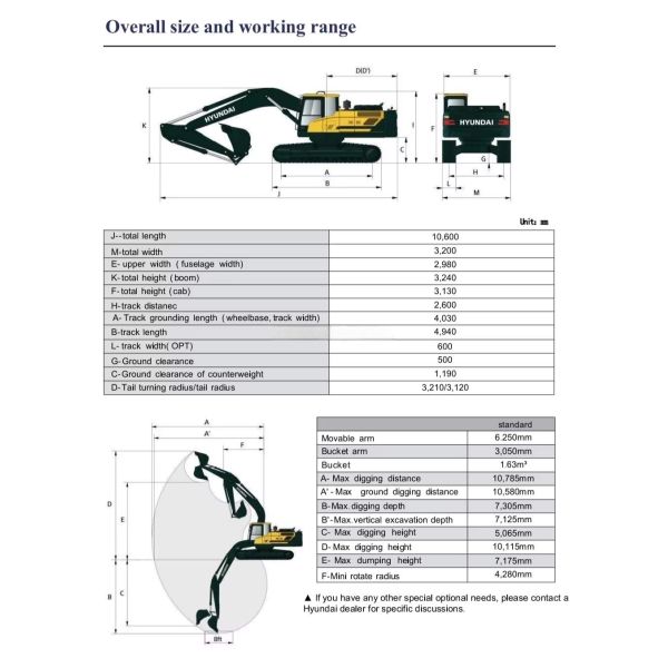Hyundai Excavator HX305L
