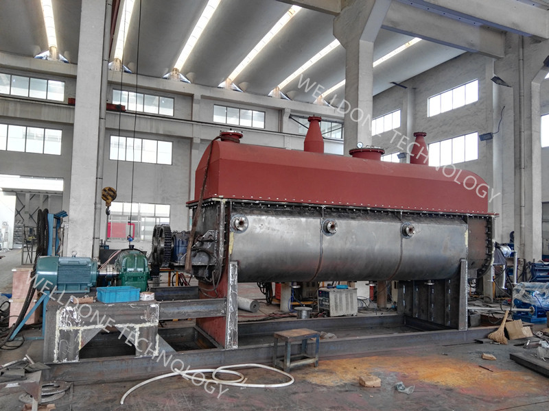 Thermal Oil Heating Sludge Paddle RVPD Dryer With Touch Screen