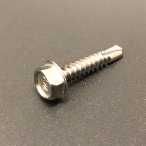 Cheap 1In 410 Stainless Steel Self Drilling Screws Hex Washer Head M5 x 25mm For Flooring for sale