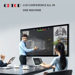 75" Conference Room LCD Display All In One Smart Remote Control