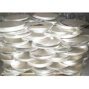 Cheap Mill Finished Anodized Aluminum Discs Corrosion Resistant In Natural Color for sale