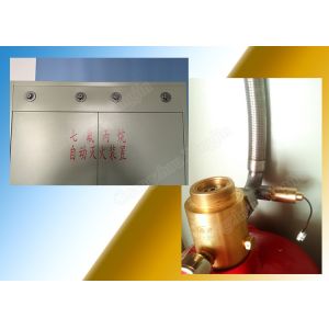 Red / Silver HFC227ea Fire Suppression System 2.5Mpa Working Pressure