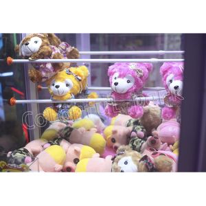 75KG Toy Grabber Claw Machine , crazy toy Arcade Claw Machine For Shopping Mall