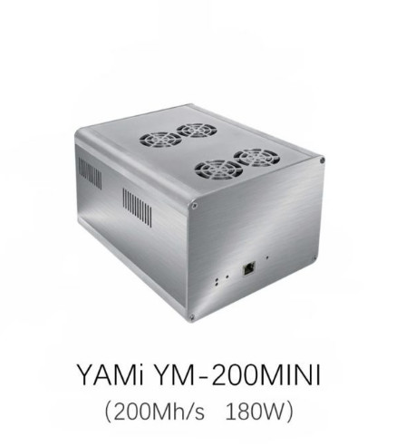 Quality 2022 Brand New YAMI Tech ETH ETC Asic Miner YM-200 MINI 200M 180W Ethash Mining wholesale