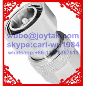 4.3-10 male to N male adaptor all brass factory made Tri-alloy plating PIM