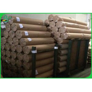 50gsm - 80gsm Plotter Paper Roll Soft Smoothy Wood Pulp Material White Color