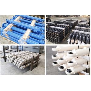 Heavy Duty Double Acting Custom Made Hydraulic Cylinders For Railway Machinery