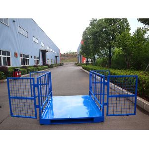 China Foldable And Durable Steel Stillage Cage With Optional Wheels For Storage on sale
