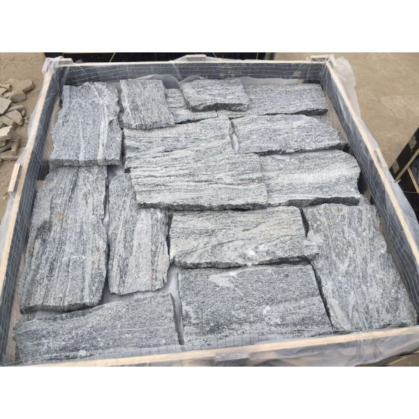 Grey Granite Field Stone Veneer,Loose Ledgestone,Random Stone,Thin Veneer,Loose