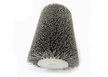 Quality Durable Industrial Polishing Brushes , Abrasive Nylon Brush Long Life Span wholesale