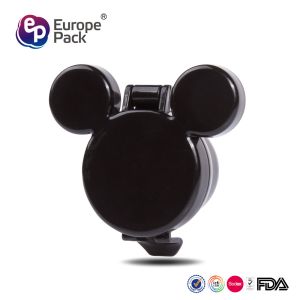 Wholesale mickey shape child resistance cap plastic water bottle caps with straw