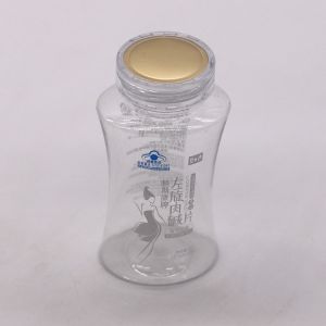 Design PET Collect Waist Bottle for Dietary Nutrition Supplement Capsule Pill