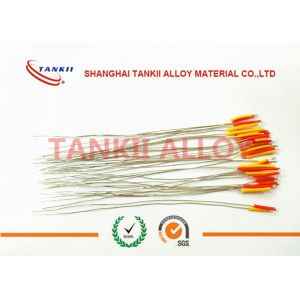 China Diameter 0.35mm 0. 5mm Thermocouple Wire platinum rhodium S R B type thermocouple wire 90mm length on sale