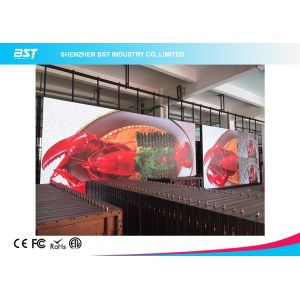 Seamless Splici Indoor LED Video Walls , Large LED Display Panels P3mm 90 Degree
