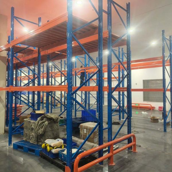 Customized Supermarket Shelves Warehouse Storage Racks High Quality