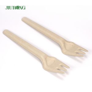 Custom Biodegradable Disposable Cutlery Sugarcane Bagasse Knife Fork Spoon