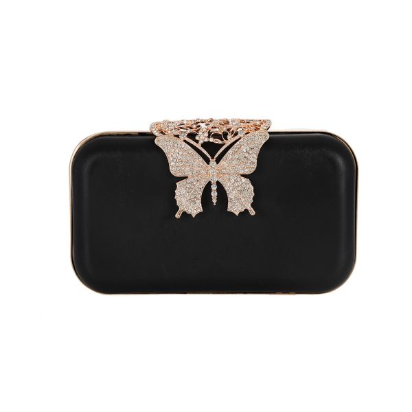 Butterfly Closure Clutch Purse Frame