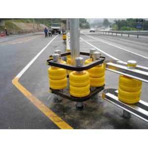 345mm Diameter Highway Roller Barrier for Easy Installation and Maintenance