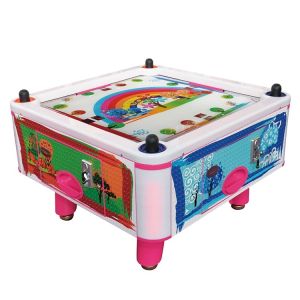 Kids Coin Pusher 4 Person Air Hockey Arcade Game Machine 50Hz 380W