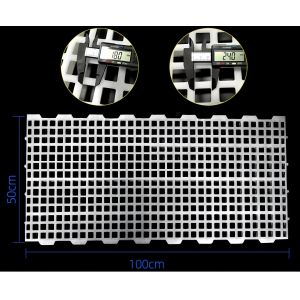 China Poultry Farm Plastic Slatted Floor Broiler House 2kg 16*16mm / 20*26mm Hole on sale