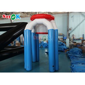 Giant Throwing Game Inflatable Basketball Hoop For Family Fun