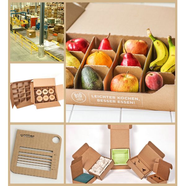 3 Layer Hard Corrugated Cardboard Sheets 1100mm x 1600mm B flute 3mm Thick