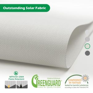 5% Openness Sunscreen Fabric Ready Stock Solar Protection Fabrics For Window