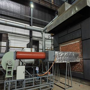 Vertical Efficient Fire Resistance Test Furnace Integrated Furnace ISO 834-1 &