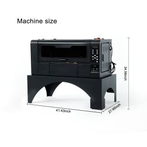 Tshirt Printing A3 DTF Printer 33cm Dtf Printer With Double Xp600 Printhead