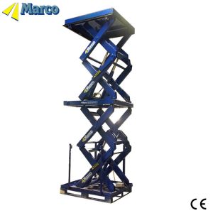 China CE Approved 5-6 Ton Marco High Scissor Lift Table for Building Crane Construction Site on sale